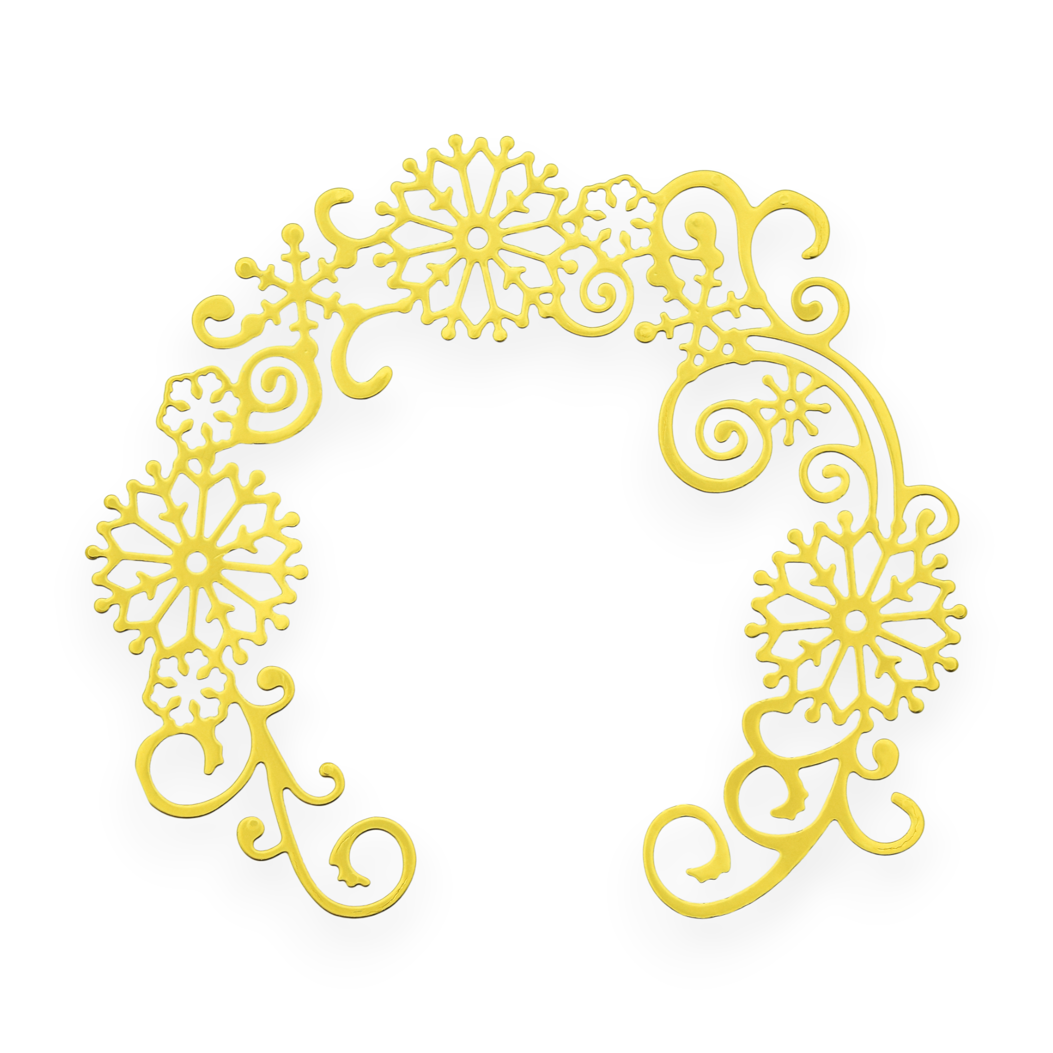 Snowflake Wreath - Steel Cutting Die